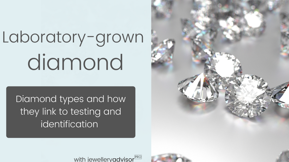 Laboratory-grown diamonds: Diamond types and how they are linked to testing and identification